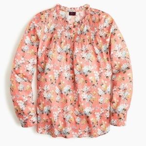 J.Crew Liberty Josephine Floral Ruffle Popover 🌸